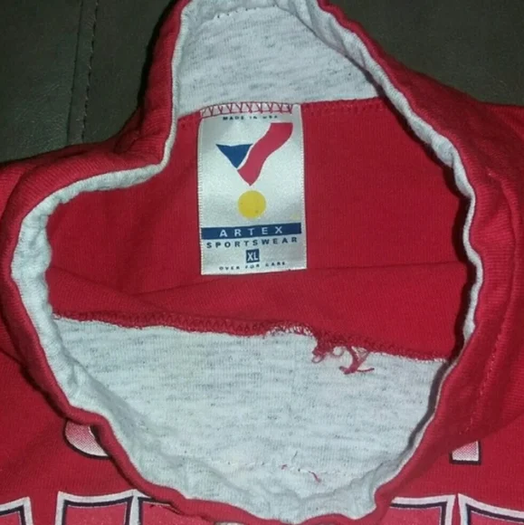 1994 Florida Panthers Turtle Neck Long Sleeve Jersey Shirt NHL Vintage 90s - Picture 4 of 6